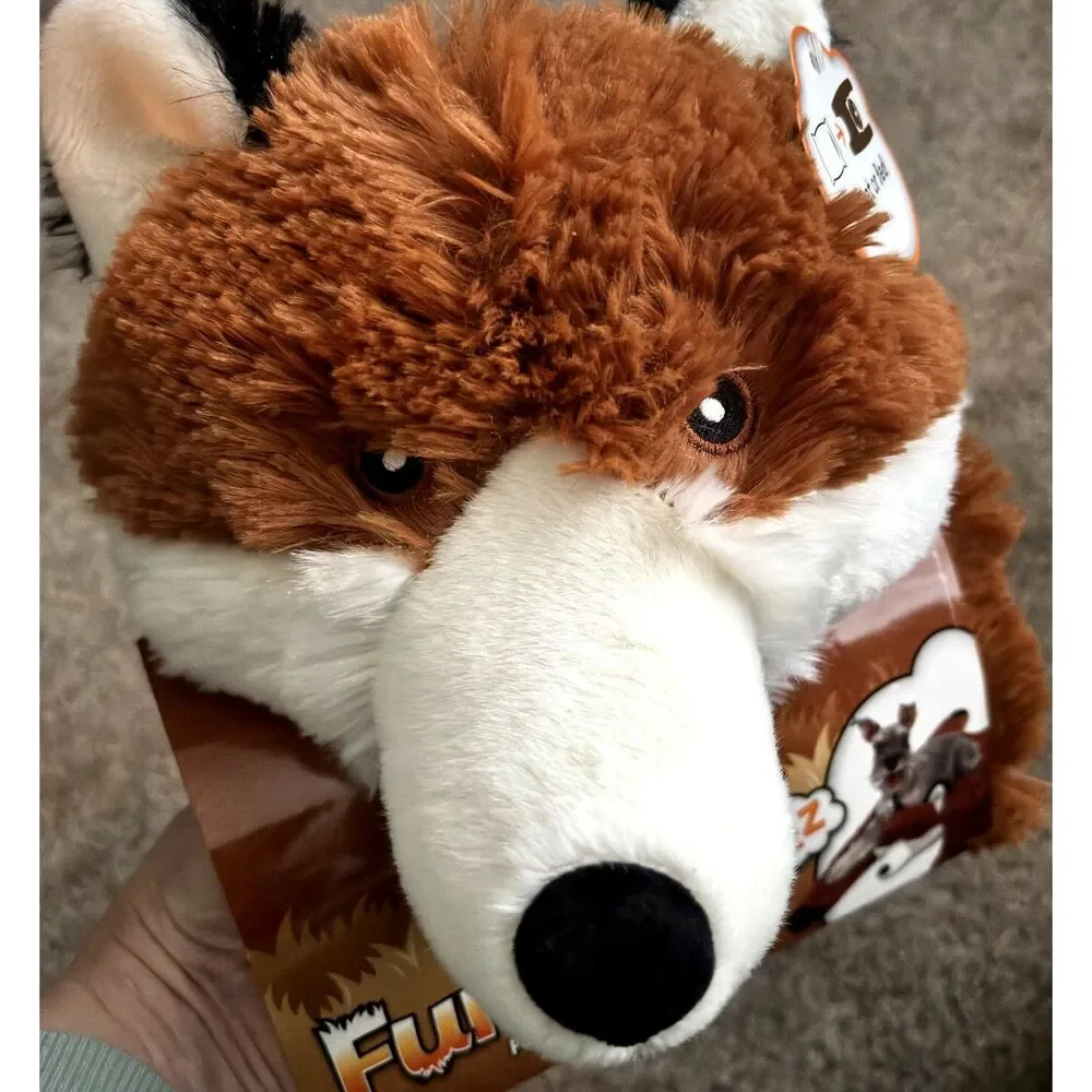 Fur SkinZ Super Soft & Plush Red Fox Pet Blanket Or Bed NWT